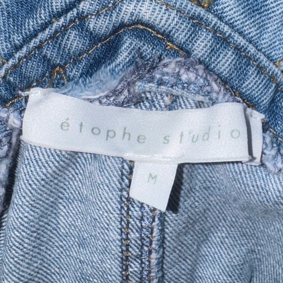 Etophe Studios Denim Overall Dress - Picture 3 of 3